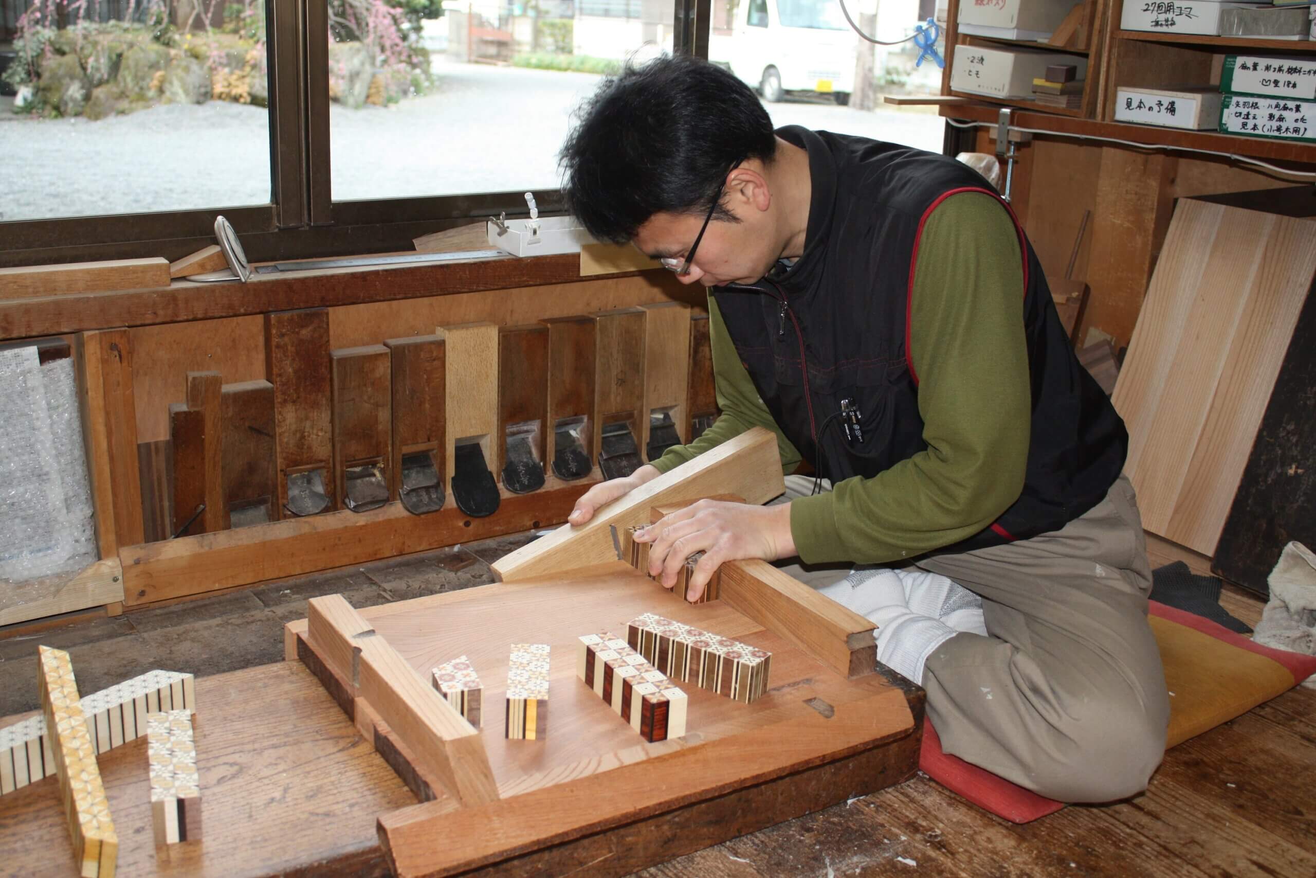 伝統的工芸品　箱根寄木細工